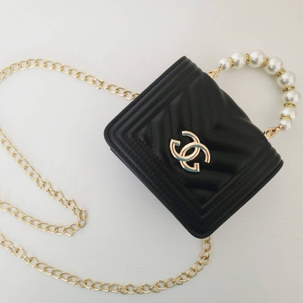 Black Mini Kids Inspired Purse
